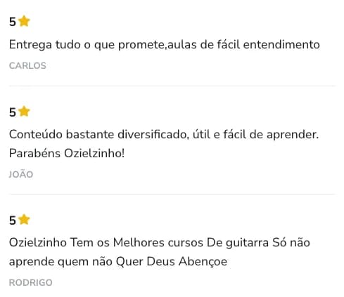 Depoimento de aluno 2